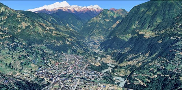 Besisahar-from-above